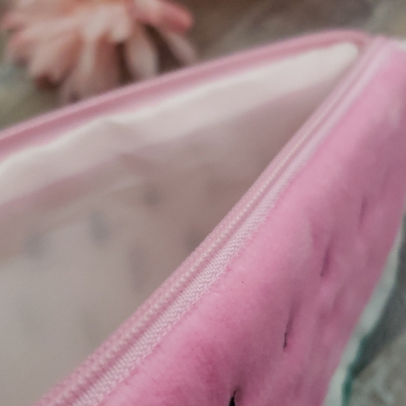 Watermelon handbag / clutch Zipper fleece - Picture 5 of 5